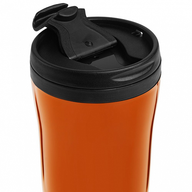 Термостакан Sagga, оранжевый с логотипом в Москве заказать по выгодной цене в кибермаркете AvroraStore