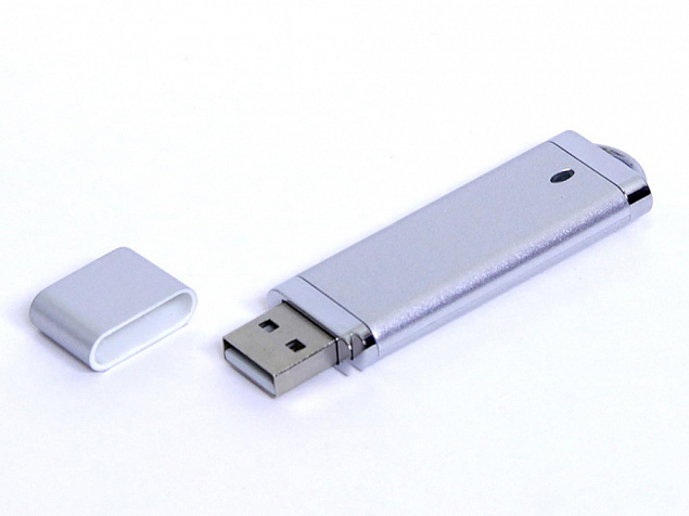 USB 3.0- флешка промо на 128 Гб прямоугольной классической формы с логотипом в Москве заказать по выгодной цене в кибермаркете AvroraStore