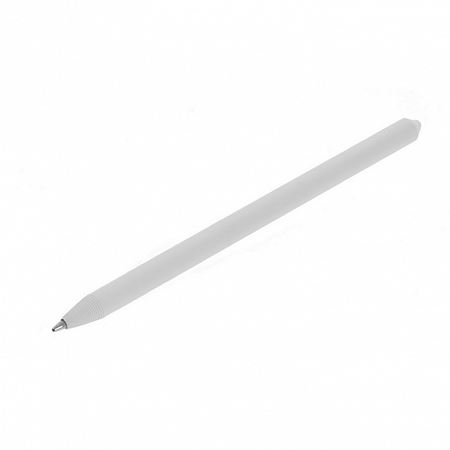 Эко ручка, белая с логотипом в Москве заказать по выгодной цене в кибермаркете AvroraStore