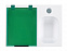 Подставка под ручку и скрепки Потакет, белый/зеленый с логотипом в Москве заказать по выгодной цене в кибермаркете AvroraStore