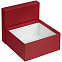 Коробка Satin, большая, красная с логотипом в Москве заказать по выгодной цене в кибермаркете AvroraStore