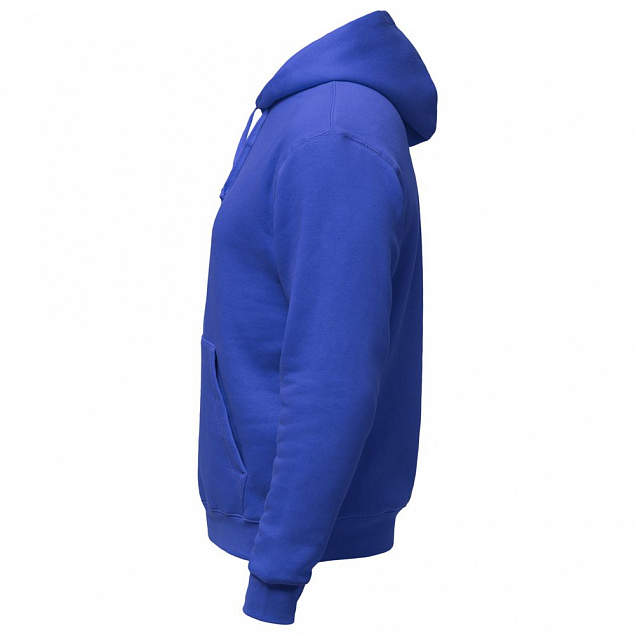 Толстовка Hooded ярко-синяя с логотипом в Москве заказать по выгодной цене в кибермаркете AvroraStore