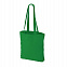 Cумка хозяйственная  Bagsy Super 220 г/м2, зелёная с логотипом в Москве заказать по выгодной цене в кибермаркете AvroraStore