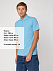 Рубашка поло Virma light, голубая с логотипом в Москве заказать по выгодной цене в кибермаркете AvroraStore