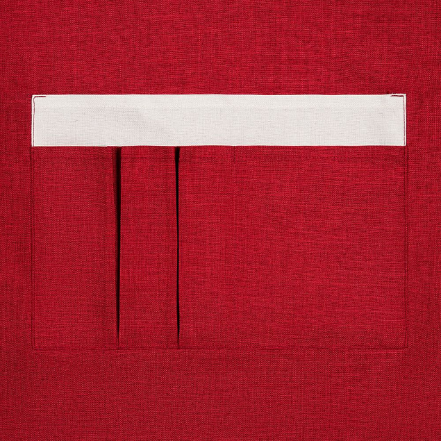 Фартук Settle In, красный с логотипом в Москве заказать по выгодной цене в кибермаркете AvroraStore