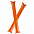 Палки-стучалки для болельщиков Hip-Hip, оранжевые с логотипом в Москве заказать по выгодной цене в кибермаркете AvroraStore