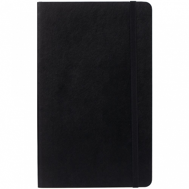 Записная книжка Moleskine Classic Soft Large, в линейку, черная с логотипом в Москве заказать по выгодной цене в кибермаркете AvroraStore