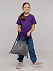 Детский рюкзак Manifest из светоотражающей ткани, серый с логотипом в Москве заказать по выгодной цене в кибермаркете AvroraStore