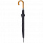 Зонт-трость LockWood ver.2, черный с логотипом в Москве заказать по выгодной цене в кибермаркете AvroraStore