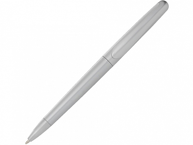 Ручка шариковая Sunrise, серебристый, синие чернила с логотипом в Москве заказать по выгодной цене в кибермаркете AvroraStore