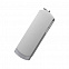 USB Флешка, Elegante, 16 Gb, серебряный с логотипом в Москве заказать по выгодной цене в кибермаркете AvroraStore
