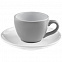 Чайная пара Cozy Morning, серая с белым с логотипом в Москве заказать по выгодной цене в кибермаркете AvroraStore