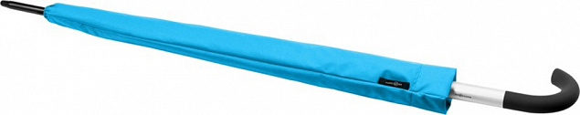 Зонт-трость Arch полуавтомат 23, аква с логотипом в Москве заказать по выгодной цене в кибермаркете AvroraStore
