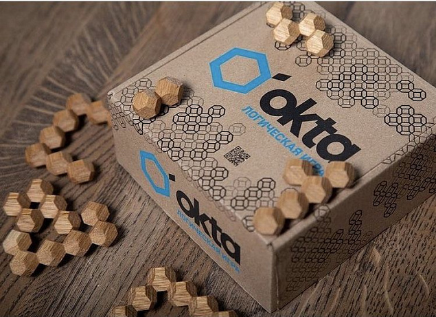 Конструктор-головоломка Okta с логотипом в Москве заказать по выгодной цене в кибермаркете AvroraStore
