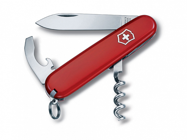 Нож перочинный «Waiter», 84 мм, 9 функций с логотипом в Москве заказать по выгодной цене в кибермаркете AvroraStore