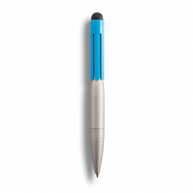 Ручка-стилус Spin, синий с логотипом в Москве заказать по выгодной цене в кибермаркете AvroraStore