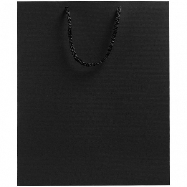 Пакет Wide, черный с логотипом в Москве заказать по выгодной цене в кибермаркете AvroraStore