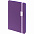 Блокнот Shall Direct, фиолетовый с логотипом в Москве заказать по выгодной цене в кибермаркете AvroraStore