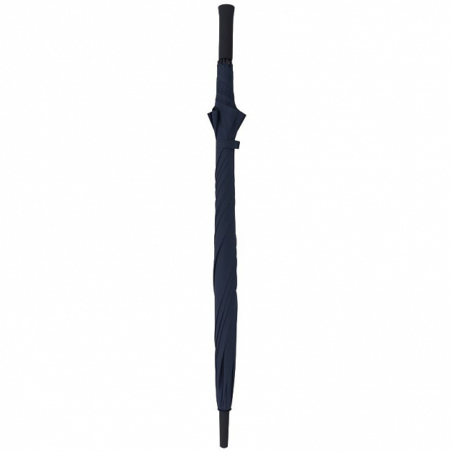 Зонт-трость Zero XXL, темно-синий с логотипом  заказать по выгодной цене в кибермаркете AvroraStore