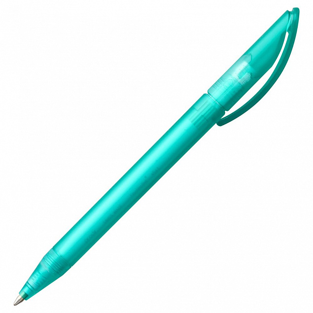 Ручка шариковая Prodir DS3 TFF, бирюзовая с логотипом в Москве заказать по выгодной цене в кибермаркете AvroraStore