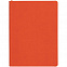 Блокнот Verso в клетку, оранжевый с логотипом  заказать по выгодной цене в кибермаркете AvroraStore
