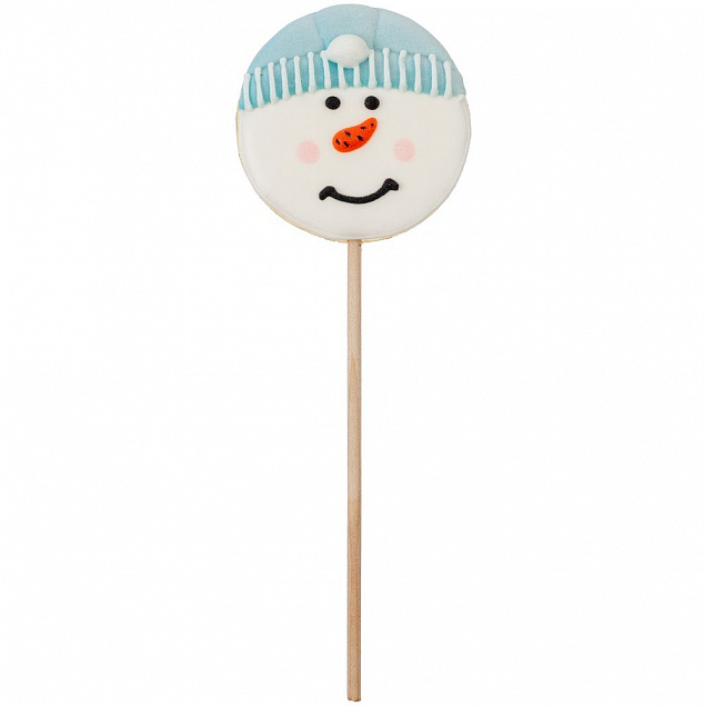 Леденец на палочке «Magic Stick. Снеговик» с логотипом в Москве заказать по выгодной цене в кибермаркете AvroraStore