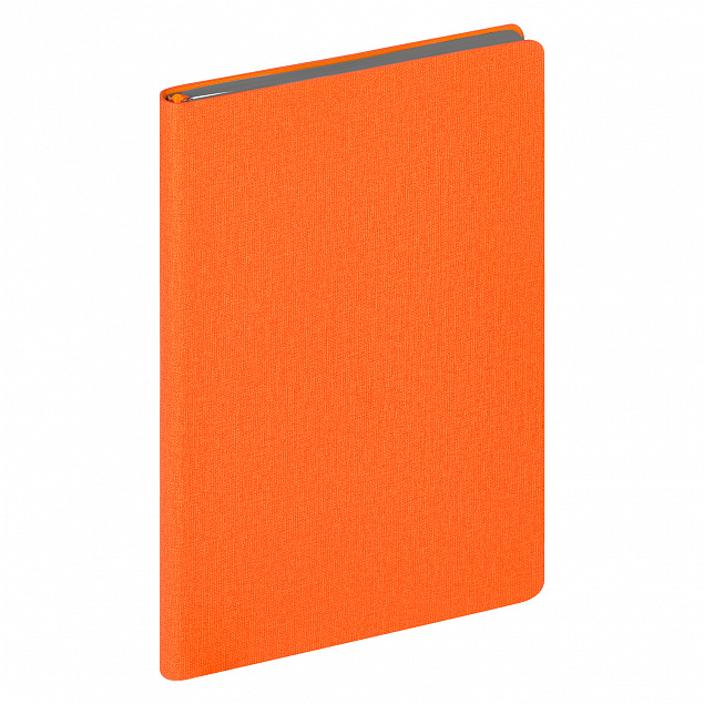 Ежедневник Portobello Trend, TWEED, недатированный, оранжевый с логотипом в Москве заказать по выгодной цене в кибермаркете AvroraStore