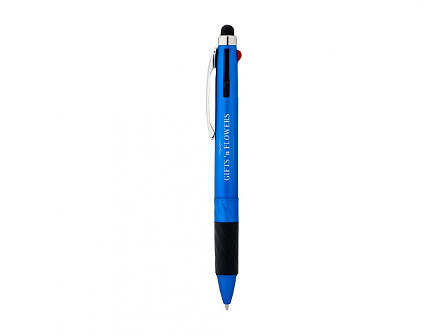 Ручка-стилус шариковая Burnie, синий с логотипом в Москве заказать по выгодной цене в кибермаркете AvroraStore