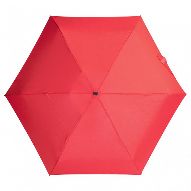 Зонт складной Five, светло-красный с логотипом в Москве заказать по выгодной цене в кибермаркете AvroraStore