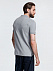 Рубашка поло мужская Adam, серый меланж с логотипом в Москве заказать по выгодной цене в кибермаркете AvroraStore