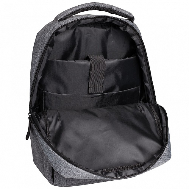 Рюкзак для ноутбука Burst Onefold, серый с логотипом в Москве заказать по выгодной цене в кибермаркете AvroraStore