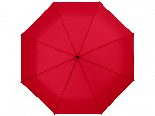 Зонт Wali полуавтомат 21, красный с логотипом в Москве заказать по выгодной цене в кибермаркете AvroraStore