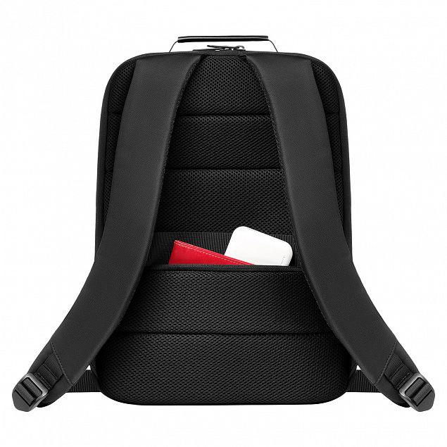 Бизнес рюкзак Bairon, черный с логотипом в Москве заказать по выгодной цене в кибермаркете AvroraStore