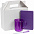 Набор Enjoy, фиолетовый с логотипом  заказать по выгодной цене в кибермаркете AvroraStore
