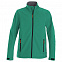 Куртка софтшелл мужская TRIAL, зеленая с логотипом в Москве заказать по выгодной цене в кибермаркете AvroraStore