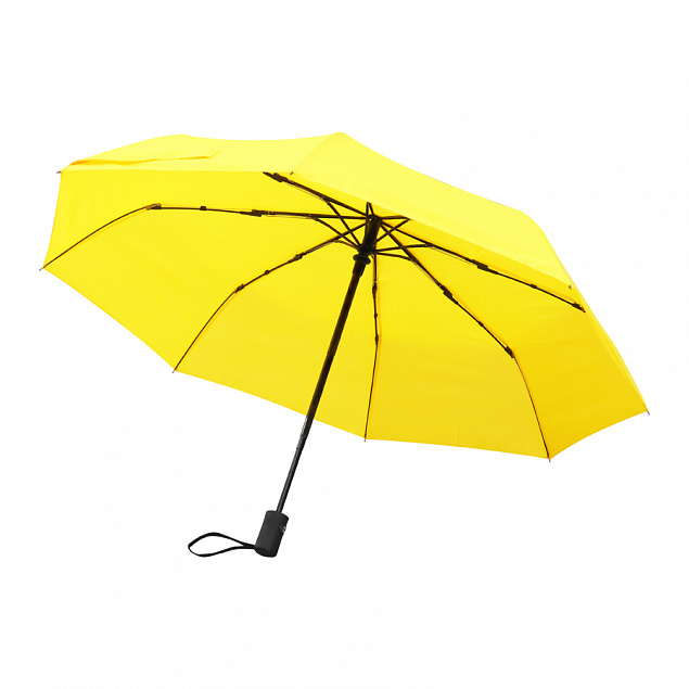 Автоматический противоштормовой зонт Vortex, желтый с логотипом в Москве заказать по выгодной цене в кибермаркете AvroraStore