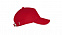 Бейсболка LONG BEACH, красная с белым с логотипом в Москве заказать по выгодной цене в кибермаркете AvroraStore