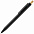 Ручка шариковая Chromatic, черная с серебристым с логотипом в Москве заказать по выгодной цене в кибермаркете AvroraStore