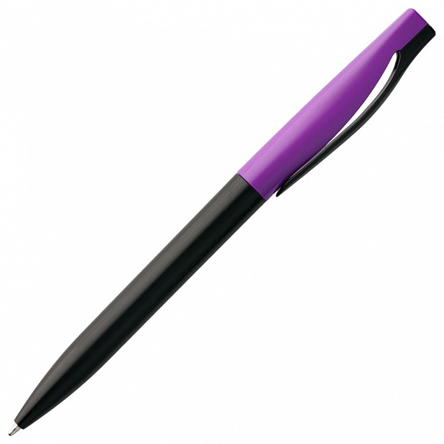 Ручка шариковая Pin Special, черно-оранжевая с логотипом в Москве заказать по выгодной цене в кибермаркете AvroraStore