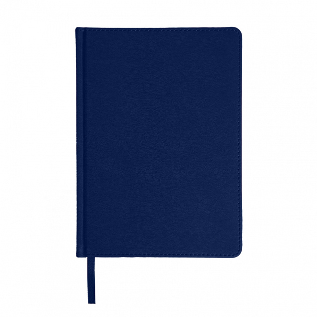 Ежедневник недатированный Anderson, А5,  темно-синий, белый блок с логотипом в Москве заказать по выгодной цене в кибермаркете AvroraStore