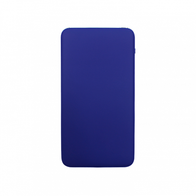 Внешний аккумулятор Bplanner Power 1 ST, софт-тач, 5000 mAh (синий) с логотипом в Москве заказать по выгодной цене в кибермаркете AvroraStore