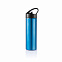 Спортивная бутылка для воды с трубочкой, 500 мл, синий с логотипом в Москве заказать по выгодной цене в кибермаркете AvroraStore
