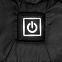 Куртка с подогревом Thermalli Chamonix, черная с логотипом в Москве заказать по выгодной цене в кибермаркете AvroraStore