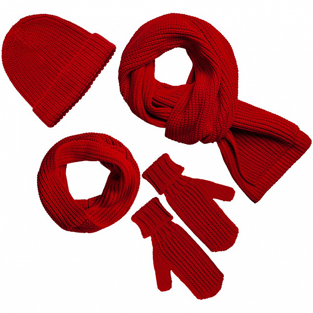 Шапка Nordkyn, красная с логотипом в Москве заказать по выгодной цене в кибермаркете AvroraStore
