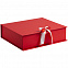 Коробка на лентах Tie Up, красная с логотипом в Москве заказать по выгодной цене в кибермаркете AvroraStore