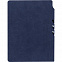 Ежедневник Flexpen Color, датированный, темно-синий с логотипом в Москве заказать по выгодной цене в кибермаркете AvroraStore