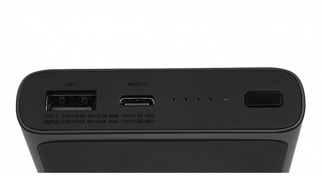Внешний аккумулятор Mi Wireless Power Bank, 10000 мАч, черный с логотипом в Москве заказать по выгодной цене в кибермаркете AvroraStore