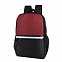 Рюкзак Cool, красный/чёрный, 43 x 30 x 13 см, 100% полиэстер  с логотипом в Москве заказать по выгодной цене в кибермаркете AvroraStore