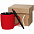Набор Color Block, красный с черным с логотипом в Москве заказать по выгодной цене в кибермаркете AvroraStore