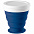 Складной стакан Astrada, синий с логотипом  заказать по выгодной цене в кибермаркете AvroraStore